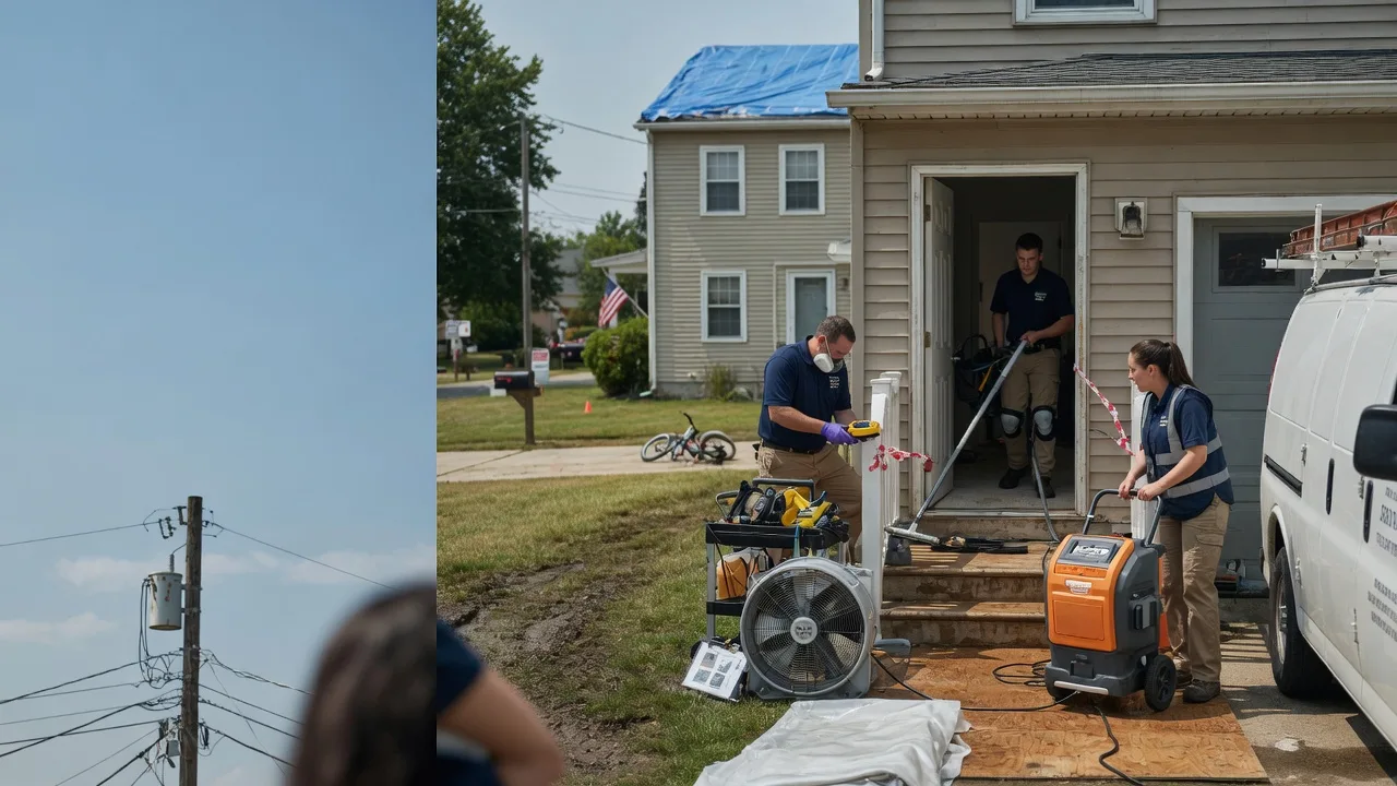 Water Damage Repair in Olympia Fields, IL near me